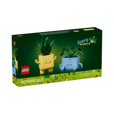 LEGO BOTANICALS 10349 Đồ Chơi Lắp Ráp Chậu Cây Vui Vẻ (217 chi tiết)