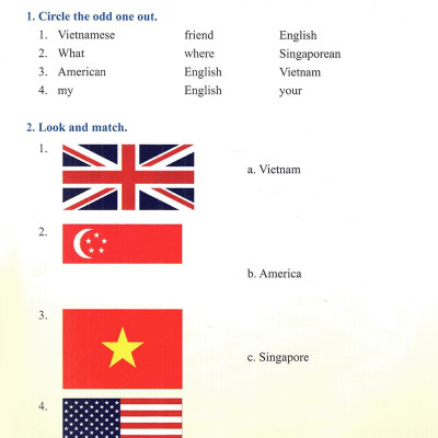 Vở Thực Hành Tiếng Anh Lớp 5