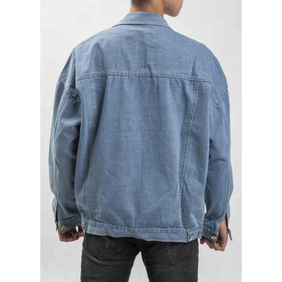 Áo jean nam thiết kế trẻ trung năng động cá tính, áo khoác bò không bai không xù độ bền cao