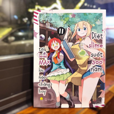 Sách - [Manga] Diệt Slime Suốt 300 Năm, Tôi Levelmax Lúc Nào Chẳng Hay (Tập 11) - AZ Việt Nam