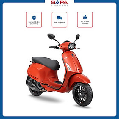 Xe Tay Ga Vespa Sprint S 125 Màu Cam Orange Tramonto