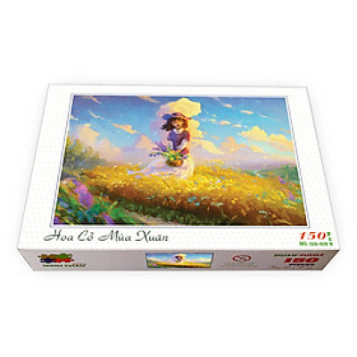 Bộ tranh xếp hình 150 mảnh – Hoa Cỏ Mùa Xuân 