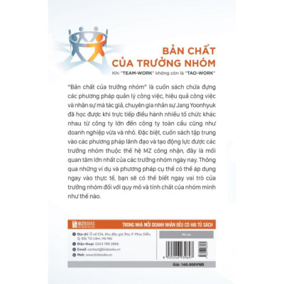 Sách - Bản Chất Của Trưởng Nhóm - Khi Team-Work Không Còn Là Tao-Work - MCBooks