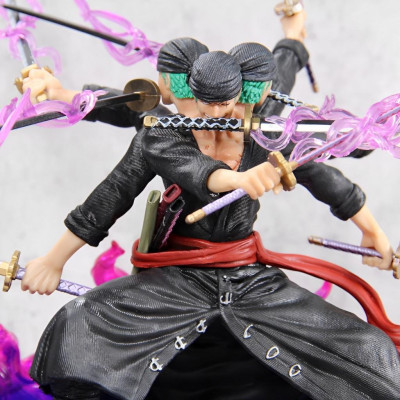 Mô Hình Zoro Quỷ Thần ASURA 3 Đầu 6 Tay 39CM Siêu Ngầu Mô Hình One Piece Cao Cấp, Figure Mô Hình Anmie One Piece Luffy