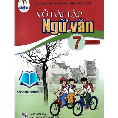 Sách - Combo Vở bài tập Ngữ văn 7 tập 1 + 2 (Cánh diều)