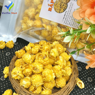 Bắp Rang Bơ (Bỏng ngô) Giòn Ngon Nhiều Vị VietTin Mart