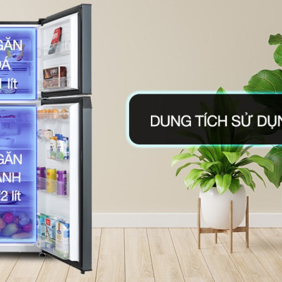 Tủ lạnh Toshiba Inverter 233 lít GR-RT303WE-PMV(52) - Hàng Chính Hãng (Chỉ giao HCM) 