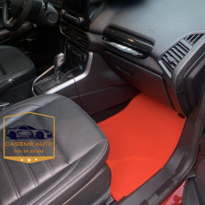 [TOYOTA AVANZA] Thảm Trải Sàn, Lót Sàn Ô Tô Cao Su Eudora CloudFoam Thiết Kế Theo Xe Dành Cho Xe TOYOTA AVANZA, Chống Nước, Không Mùi, Ngăn Bụi Bẩn, Dễ Vệ Sinh - Hàng Chính Hãng