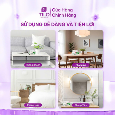 3 gói khăn giấy rút bàn TiLo 538 tờ khổ lớn 5 lớp dai mềm mịn, an toàn, siêu tiện lợi, siêu tiết kiệm