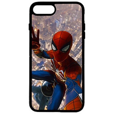 Ốp lưng cho iPhone 8 Plus mẫu  NHỆN 3 - Hàng chính hãng