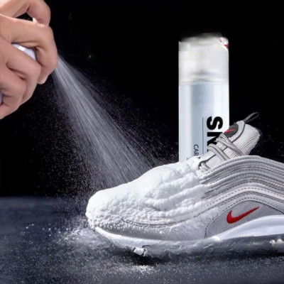 Chai Xịt Tạo Bọt Vệ Sinh Giày SNOKER Cao Cấp 300ml Làm Sạch Giày Cao Cấp Giúp Giày Trắng Sáng
