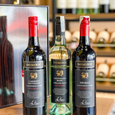 Rượu Vang Trắng Dominic BLACK LABEL Sauvignon Blanc 750ml 12.5% Acl