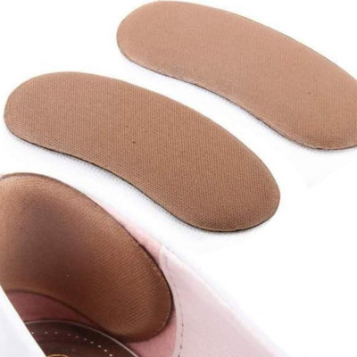 Bộ 2 miếng lót gót giày nữ chống nhấc gót (Lót Vải Mềm)