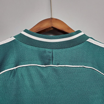 Áo Bóng Đá Retro Tuyển Đức 1998 - Sân Khách bản cao cấp vải Cotton Polyester