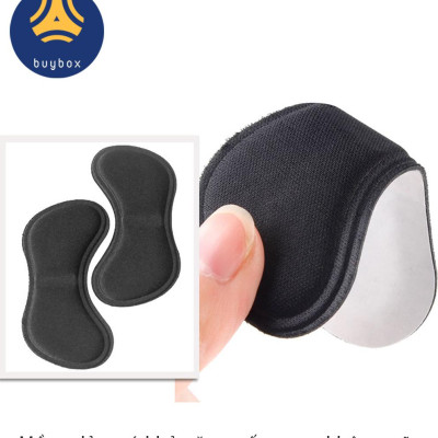 Bộ 2 cặp lót giày 4D bảo vệ gót chân và chống tuột gót giày (loại bầu) - buybox - BBPK54