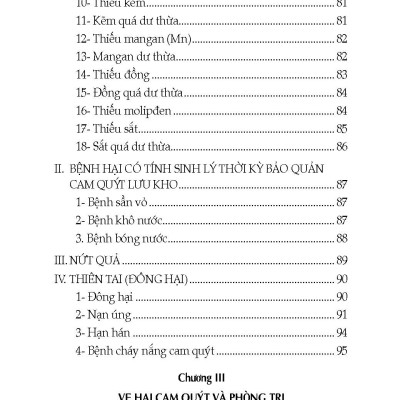 Phòng Trị Bệnh Hại Cam Quýt (Tái bản 2024)