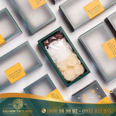 TỔ YẾN TINH CHẾ VỤN TRÒN - HỘP 10GR - BẢO SƠN TRUE NEST