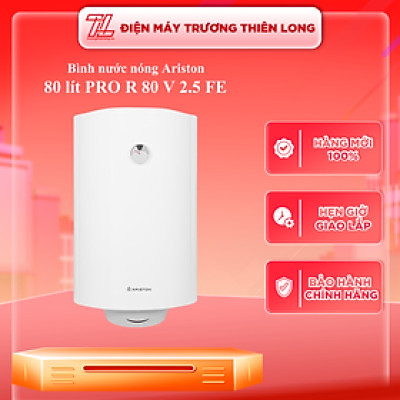 PRO R 80 V 2.5 FE - Máy nước nóng gián tiếp Ariston 80 lít PRO R 80 V 2.5 FE - Hàng Chính Hãng