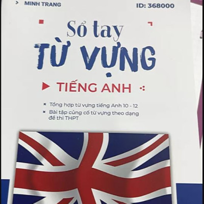 Sổ tay từ vựng Tiếng Anh - MoonBook