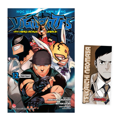 Sách - Học Viện Siêu Anh Hùng Vigilantes - My Hero Academia Illegals - Tập 12 - Might Signal - Tặng Kèm Bookmark