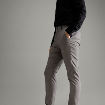 Quần tây dài ROUTINE . Quần vải nam Slim crop (3 màu) - 10S23PFO101C | LASTORE MENSWEAR