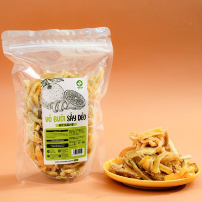 VỎ BƯỞI SẤY DẺO - BÁNH MỨT THÀNH LONG - TÚI 200G - VIỆT NAM