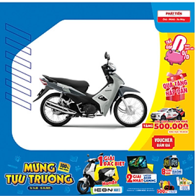 Xe máy Honda Wave Alpha 2025 Phiên bản Cổ Điển