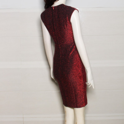 ĐẦM ÔM SÁT NÁCH XẺ ĐÙI THẮT ĐAI EO 2323