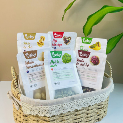 Nhân Óc Chó Đỏ Oaky Nhập Khẩu Mỹ - Túi 100g