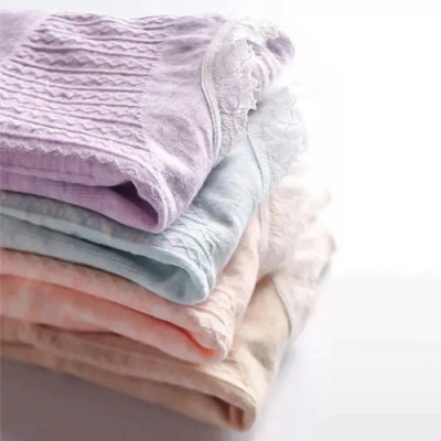 Combo 4 Quần Lót Nữ 100% Cotton Sợi Tre Kháng Khuẩn Tốt xuất Nhật (giao màu ngẫu nhiên) - Freesize