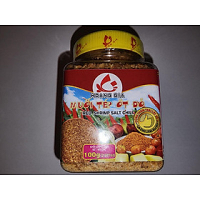 Đặc Sản Bình Thuận -  Muối tép ớt đỏ - 100g- Ocop 3 Sao