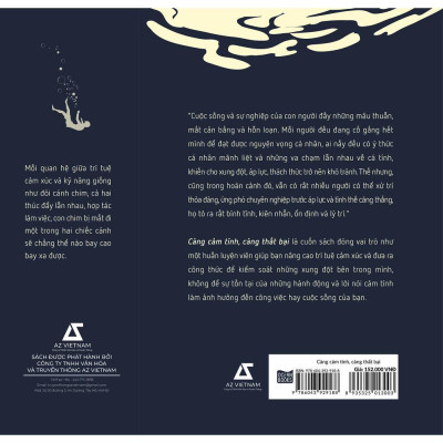 Sách - Càng Cảm Tính, Càng Thất Bại - AZ Việt Nam
