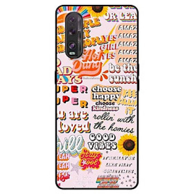 Ốp lưng dành cho Oppo Find X2 mẫu Họa Tiết Hướng Dương