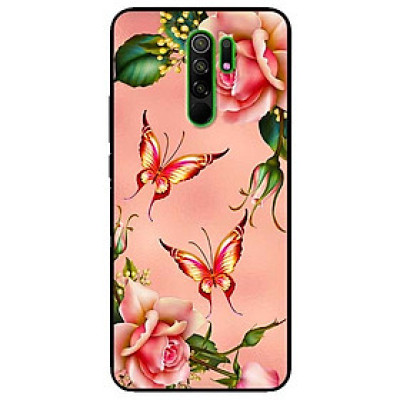 Ốp lưng dành cho Xiaomi Redmi 9 mẫu Hoa Hồng (2)