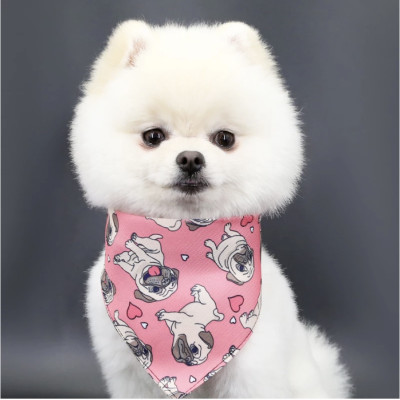 Khăn choàng cổ cho chó mèo vòng cổ khăn choàng chó mèo ( màu và mẫu giao ngẫu nhiên theo từng lô hàng nhập )