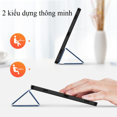 Bao da chống sốc có ngăn bút cho SamSung Galaxy Tab S9 chính hãng Dux Ducis Domo - Hàng chính hãng