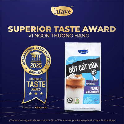 Bột cốt dừa Lúave 500g (Bột sữa dừa) - Pha chế, làm bánh, làm kem, làm rau câu,...