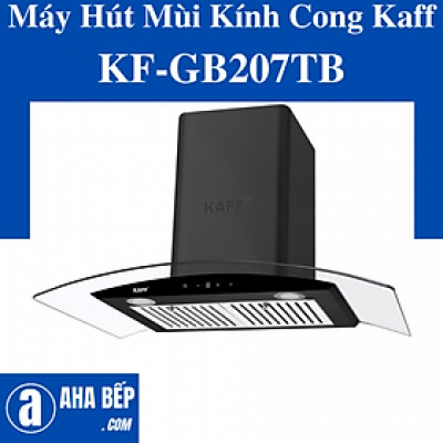 MÁY HÚT MÙI KÍNH CONG KAFF KF-GB207TB. Hàng Chính Hãng