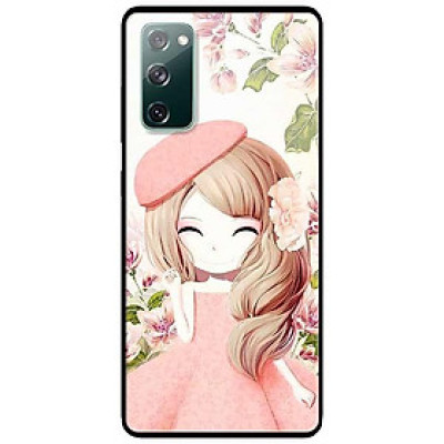 Ốp lưng dành cho Samsung A90 - Samsung S20 FE mẫu Anime Cô Gái Váy Bông