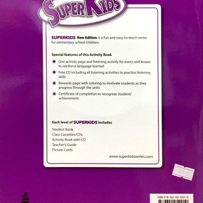 Superkids NE Activity Book 6 with CD