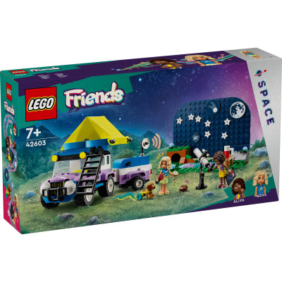 LEGO FRIENDS 42603 Đồ chơi lắp ráp Xe cắm trại ngắm trời sao (364 chi tiết)