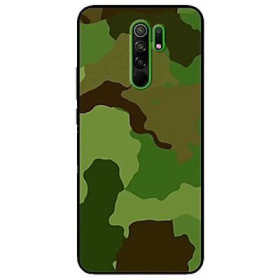 Ốp lưng dành cho Xiaomi Redmi 9 mẫu Camo Xanh Quân Đội