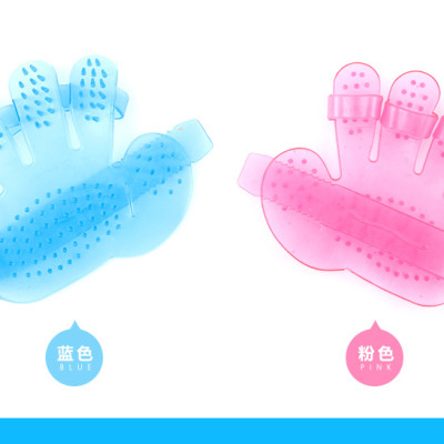 Tay cao su tắm chó mèo nhỏ