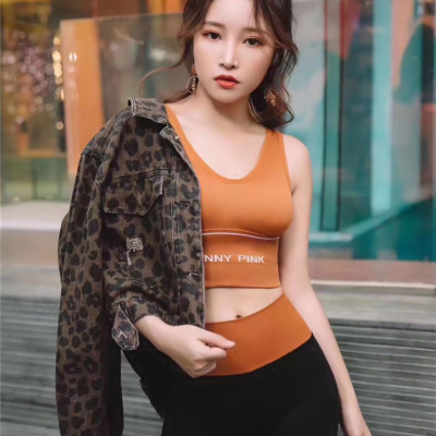 Áo Bra Thể Thao Nữ Có Sẵn Mút Nâng Ngực Chống Sốc