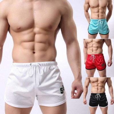 Quần short thể thao nam 2 lớp không xuyên thấu 3 trong 1 - Gym - Bơi-Ngủ