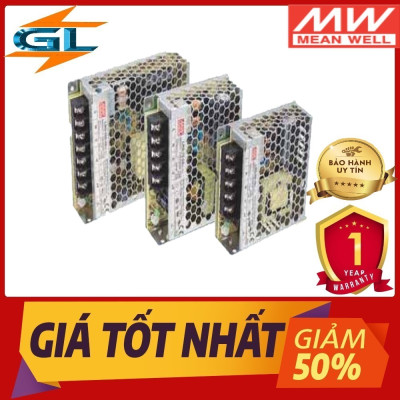 Nguồn tổ ong 24V 4.5A 100W LRS-100-24 Meanwell - Hàng nhập khẩu