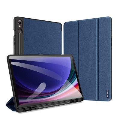 Bao Da Cho Samsung Galaxy Tab S9 , S9 FE , S9 FE + , S9 Plus và S9 Ultra Chính Hãng Dux Ducis Domo Có Khay Đựng Bút - Hàng chính hãng