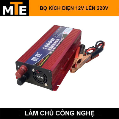 Bộ Inverter Kích Đổi Điện 12V Lên 220V - 1600W Sóng Sin Chuẩn Cho Gia Đình Khi Mất Điện – ĐÈN TRANG TRÍ