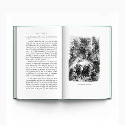 Combo 3 cuốn bìa vải (Tâm hồn cao thượng, Trên sa mạc và trong rừng thẳm, Gia đình Robinson Thụy Sỹ)