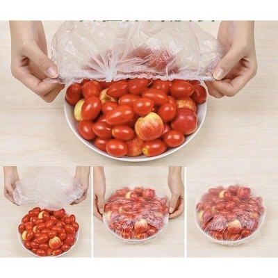 Bộ 200 Màng Bọc Thực Phẩm Hình Gấu - Chất Lượng Cao